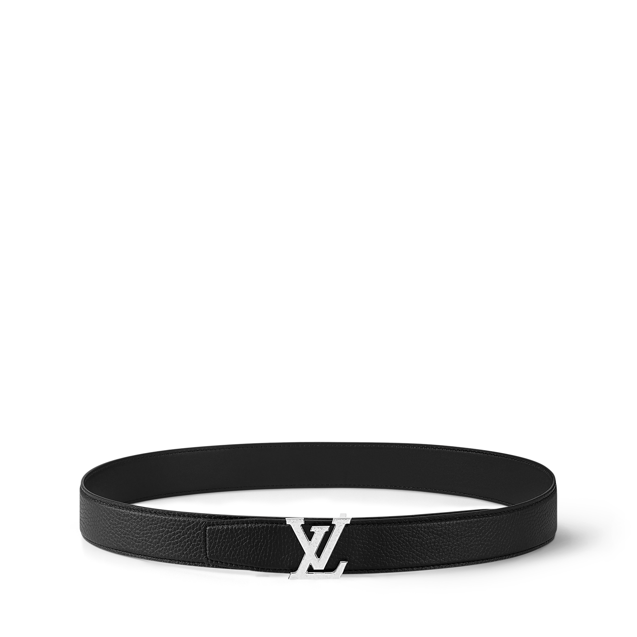 Louis Vuitton LV Corner Pin Trunk 35mm Reversible Belt Vachetta & Black - Gold Buckle